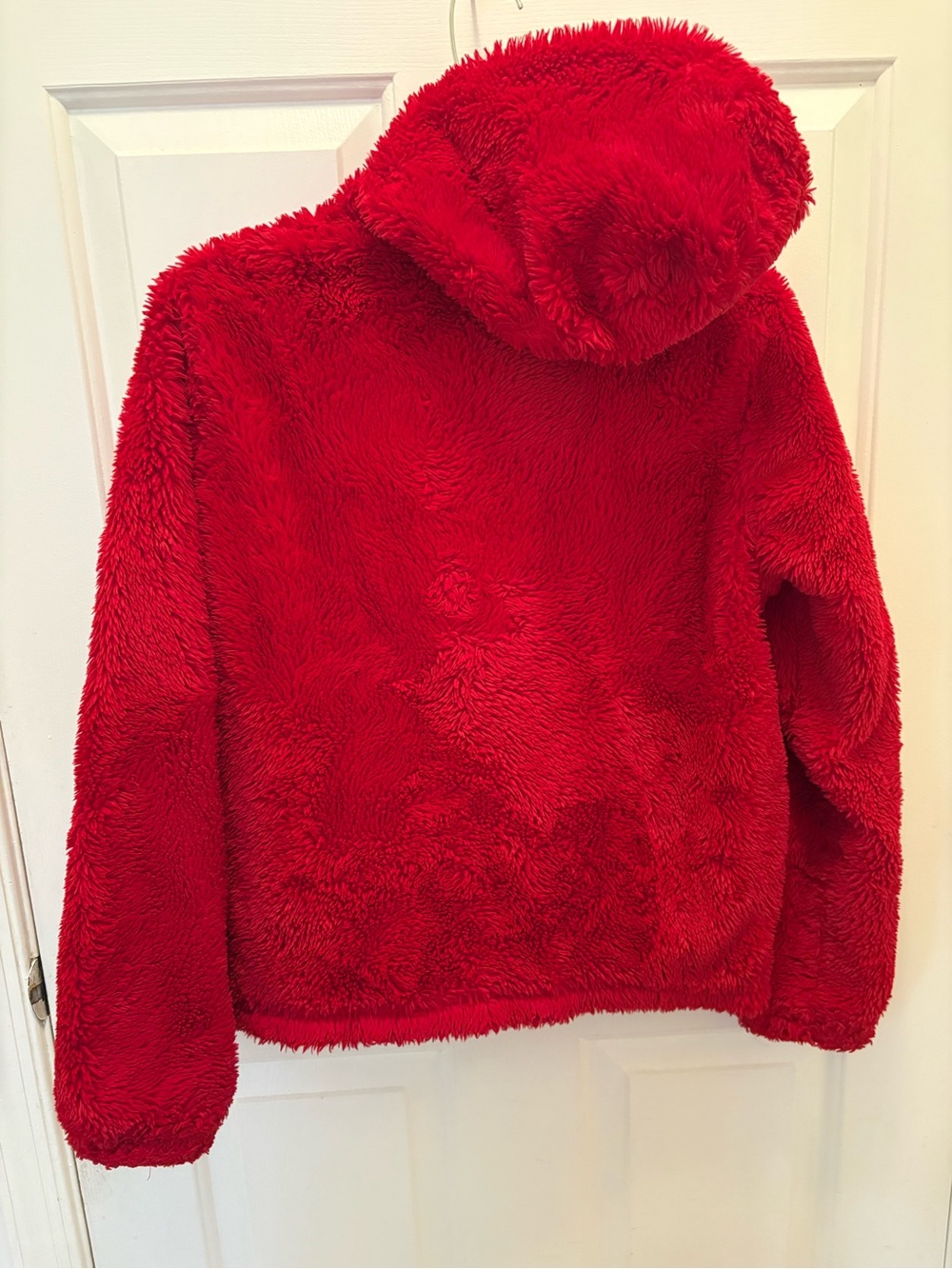 Jou Jou Red Faux Fur Jacket - Picture 4 of 4